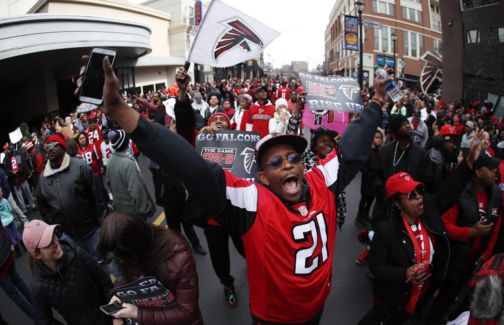 atlanta falcons fan gear