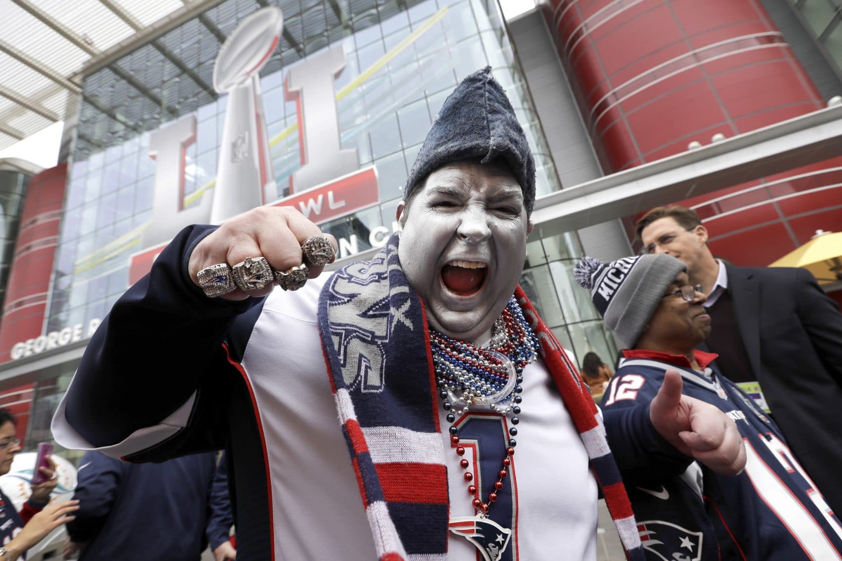 Its Here Patriots Fans Energized For Super Bowl Sunday Wbur News