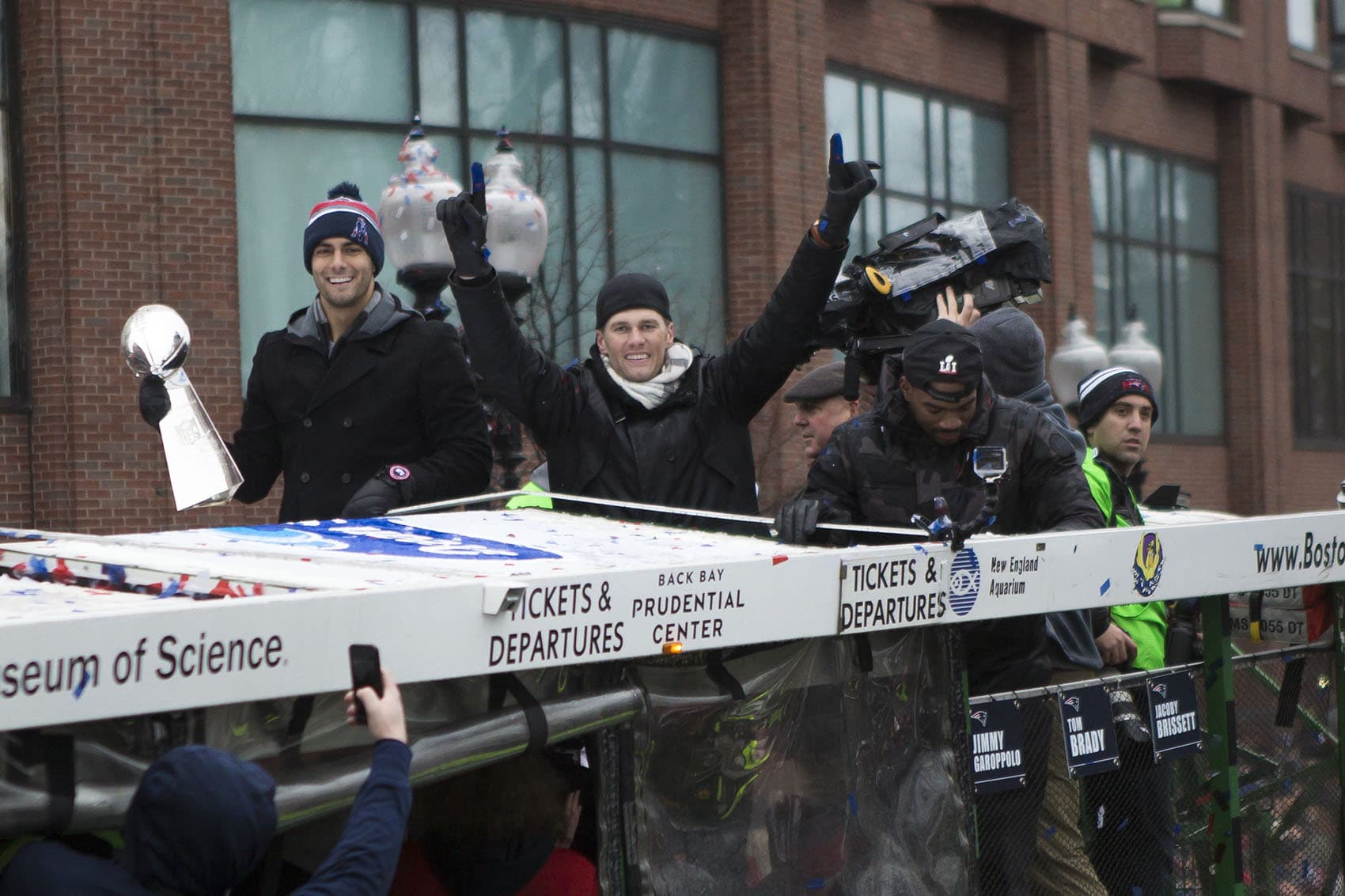 Fans Line Boston Streets To Celebrate Patriots Super Bowl Victory | WBUR News1700 x 1133