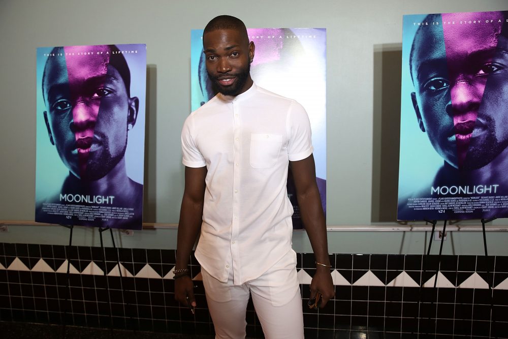 Tarell Alvin McCraney at a "Moonlight" premiere in October 2016 in Miami Beach, Fla. (Aaron Davidson/Getty Images for A24)