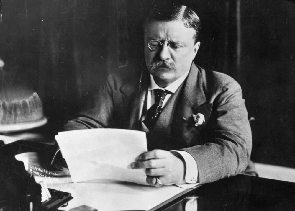 President Theodore Roosevelt, a leading American interventionist. (Hulton Archive/Getty Images)