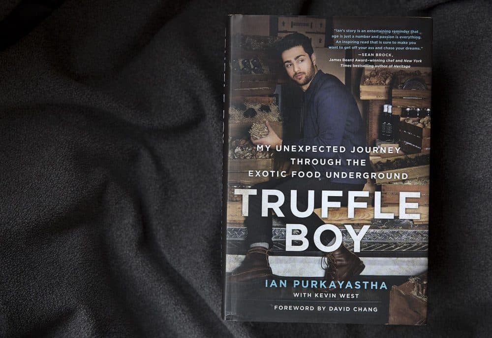 The cover of "Truffle Boy," by Ian Purkayastha. (Robin Lubbock/WBUR)