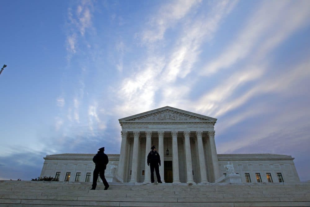 The American people did deserve the choice of deciding who should pick the next Supreme Court justice, writes Steve Almond. So who will Hillary nominate? Pictured: The Supreme Court is seen in the morning in Washington, Wednesday, Feb. 1, 2017, after President Donald Trump announced Judge Neil Gorsuch as his nominee for the Supreme Court. (Jose Luis Magana/AP)