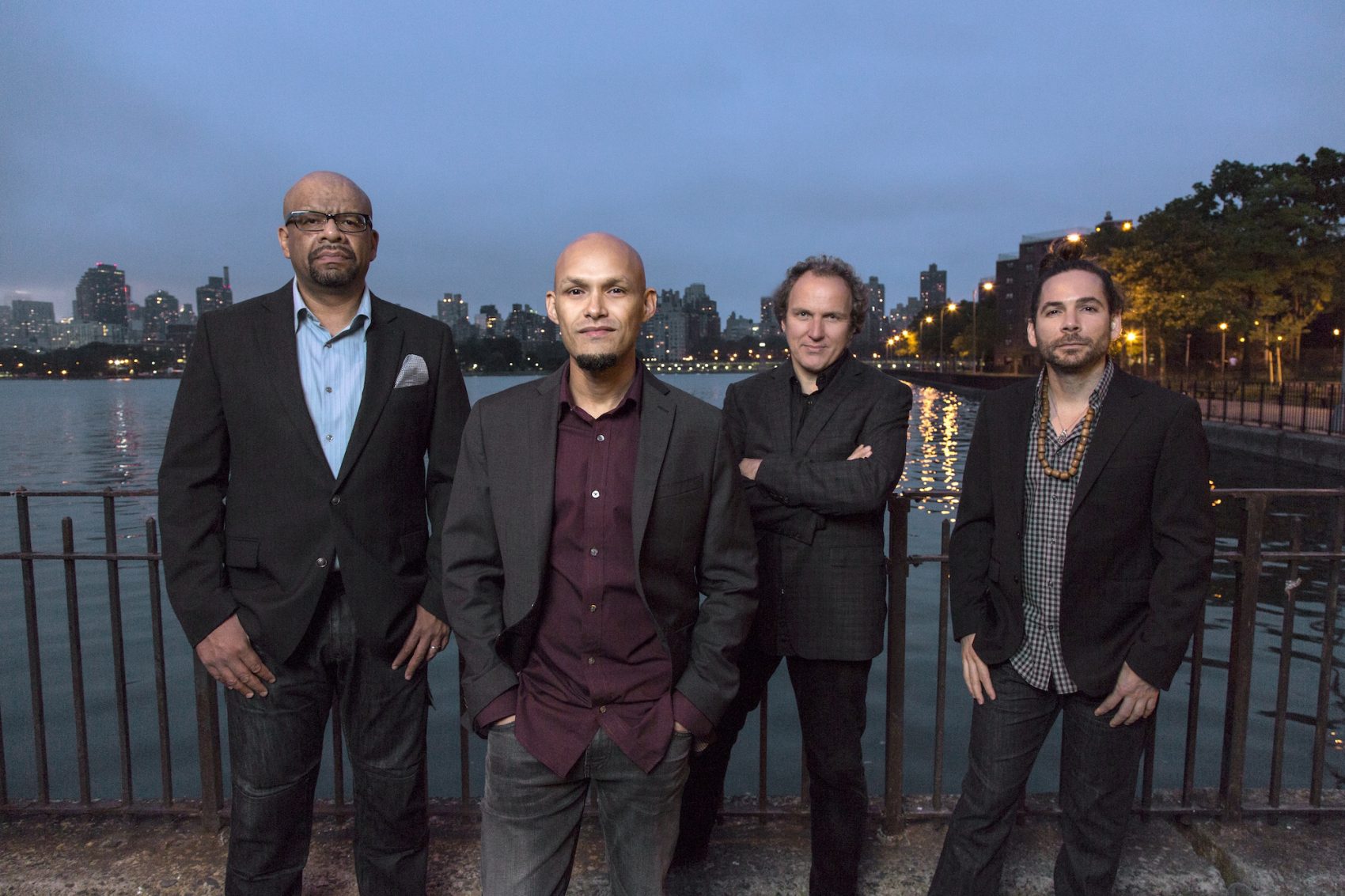 Pianist Luis Perdomo, saxophonist Miguel Zenón, bassist Hans Glawischnig and drummer Henry Cole. (Courtesy Jimmy Katz)