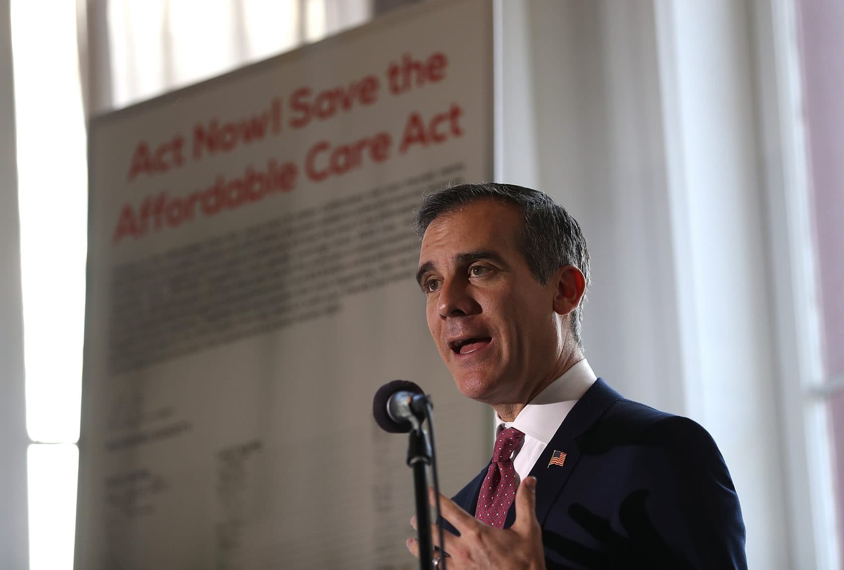 'We Can't Leave Anybody Behind': Mayor Eric Garcetti On The Future Of 