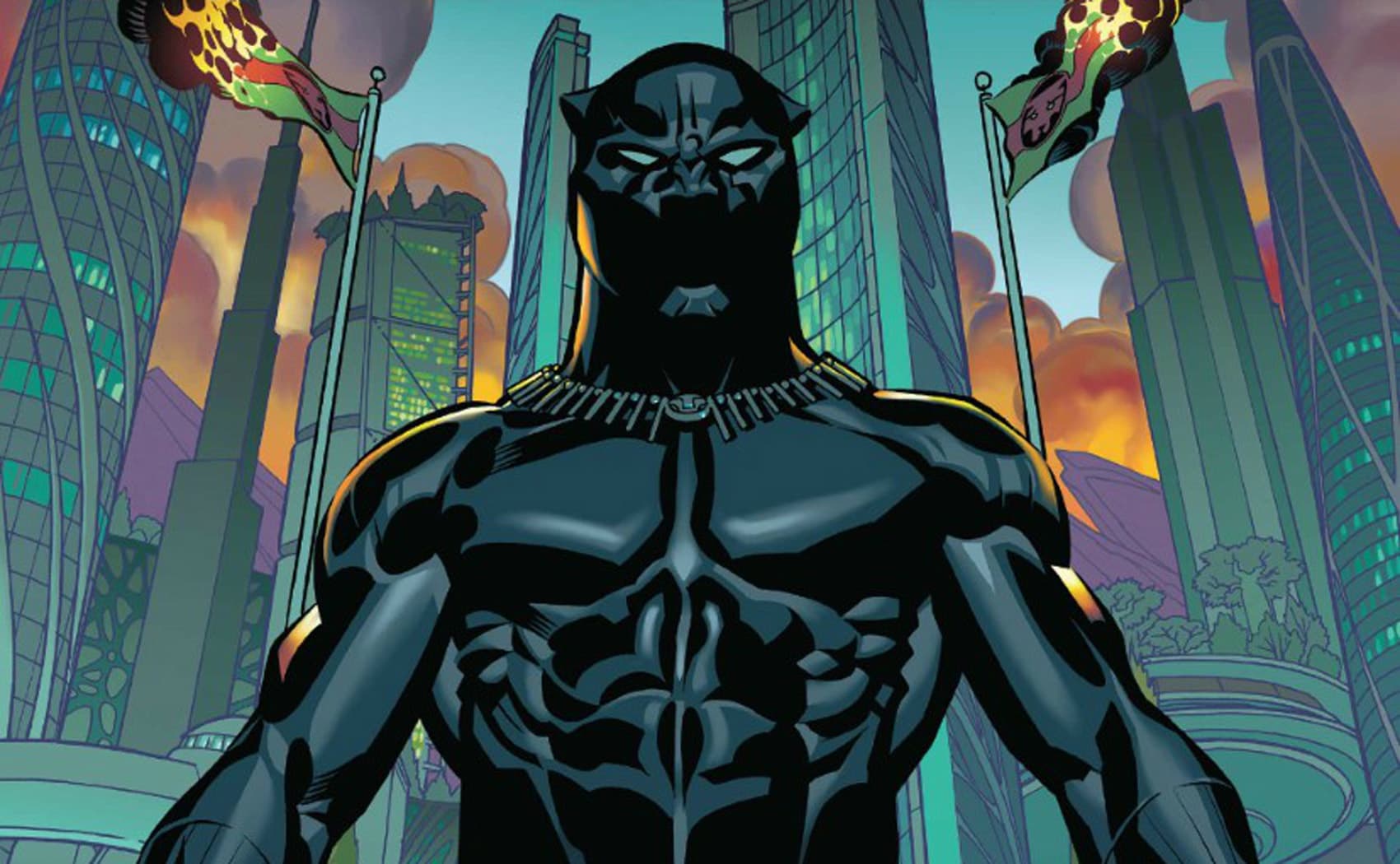 Comic books now feature more diverse superheroes, writes John Vercher, unlike most cartoons and merchandise. Pictured: The cover of &quot;Black Panther: A Nation Under Our Feet, Book 1,&quot; written by author Ta-Nehisi Coates, winner of the National Book Award. (Courtesy of Marvel)