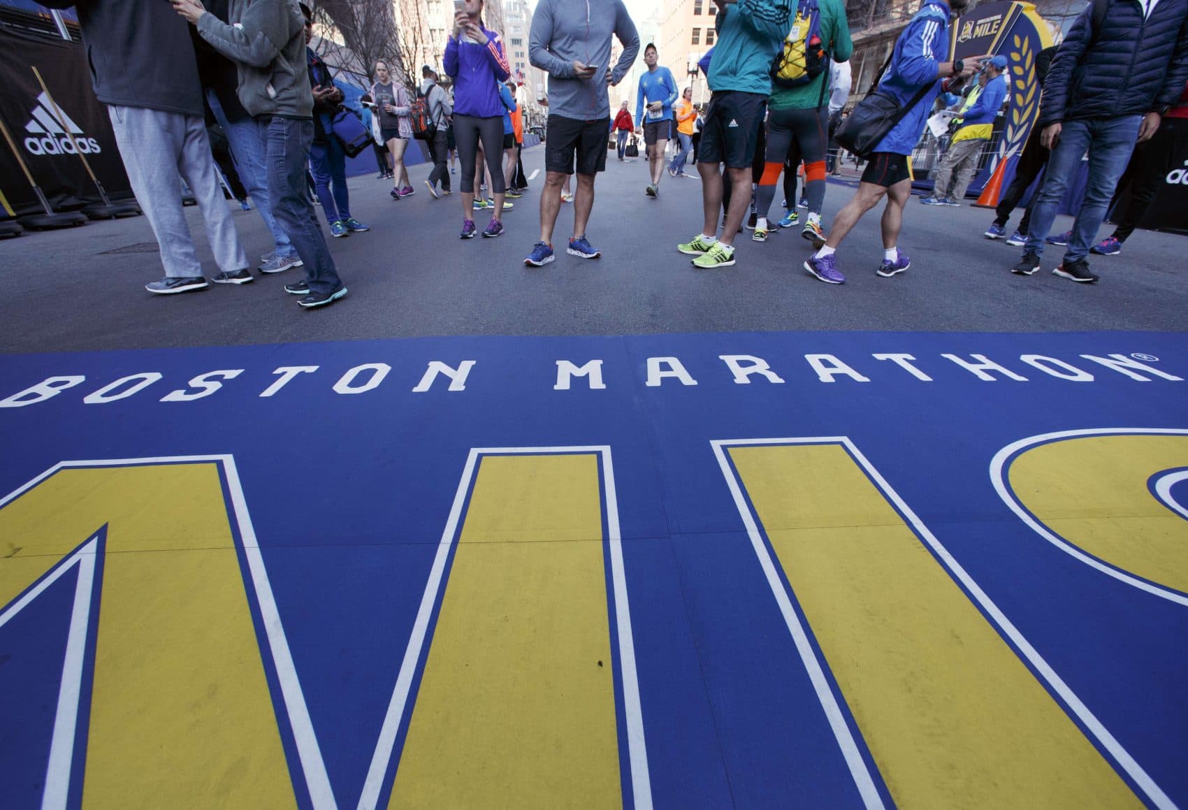 The Countdown Is On Participants Get Ready For 2017 Boston Marathon