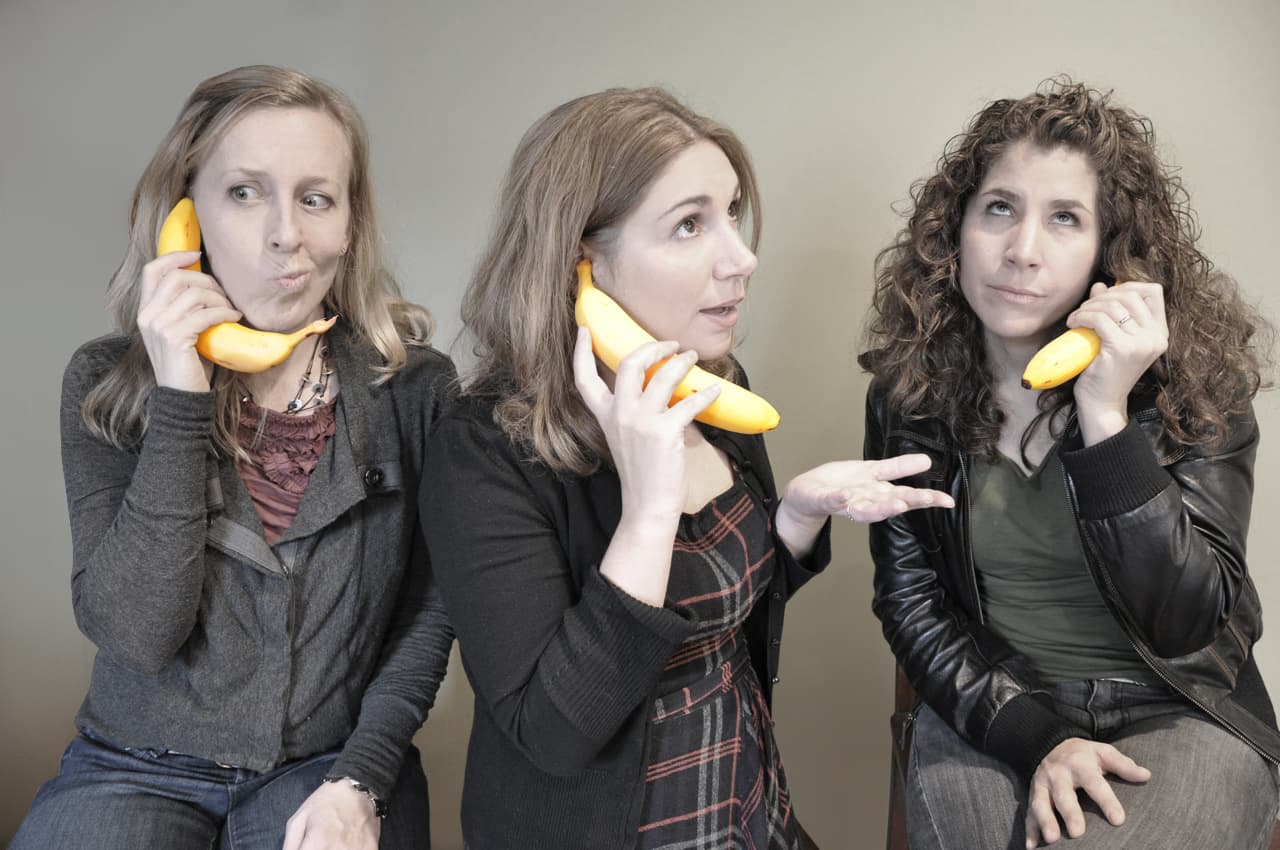 Women in Comedy Festival producers Elyse Schuerman, Michelle Barbera and Maria Ciampa. (Courtesy WICF)