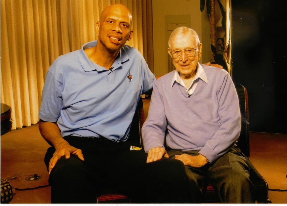 "We struck it off right away in terms of vision and appreciation of each other’s goals," Kareem Abdul-Jabbar says of Coach Wooden. (Deborah Morales)