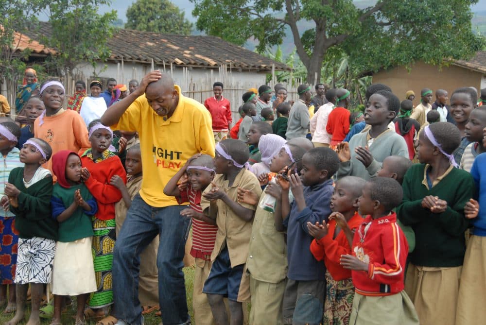Now back in Burundi, Benjamin Nzobonankira has founded an organization of his own to bring "play" to kids who need it. (Right To Play)