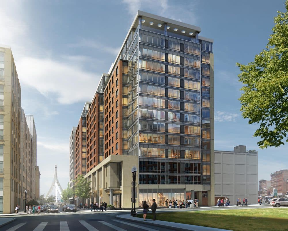 A rendering of The Beverly, called the city's &quot;first 100% affordable and workforce housing development to be built in more than 25 years.&quot; The Republican tax plan keeps an affordable housing credit somewhat intact. (Courtesy of Related Beal)