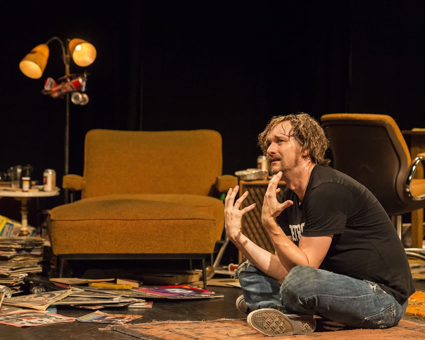 Erik Jensen in "How to be a Rock Critic." (Courtesy Craig Schwartz/ArtsEmerson)