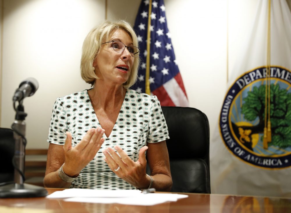 Betsy Devos And The Education Department 6 Months In Here And Now 2419