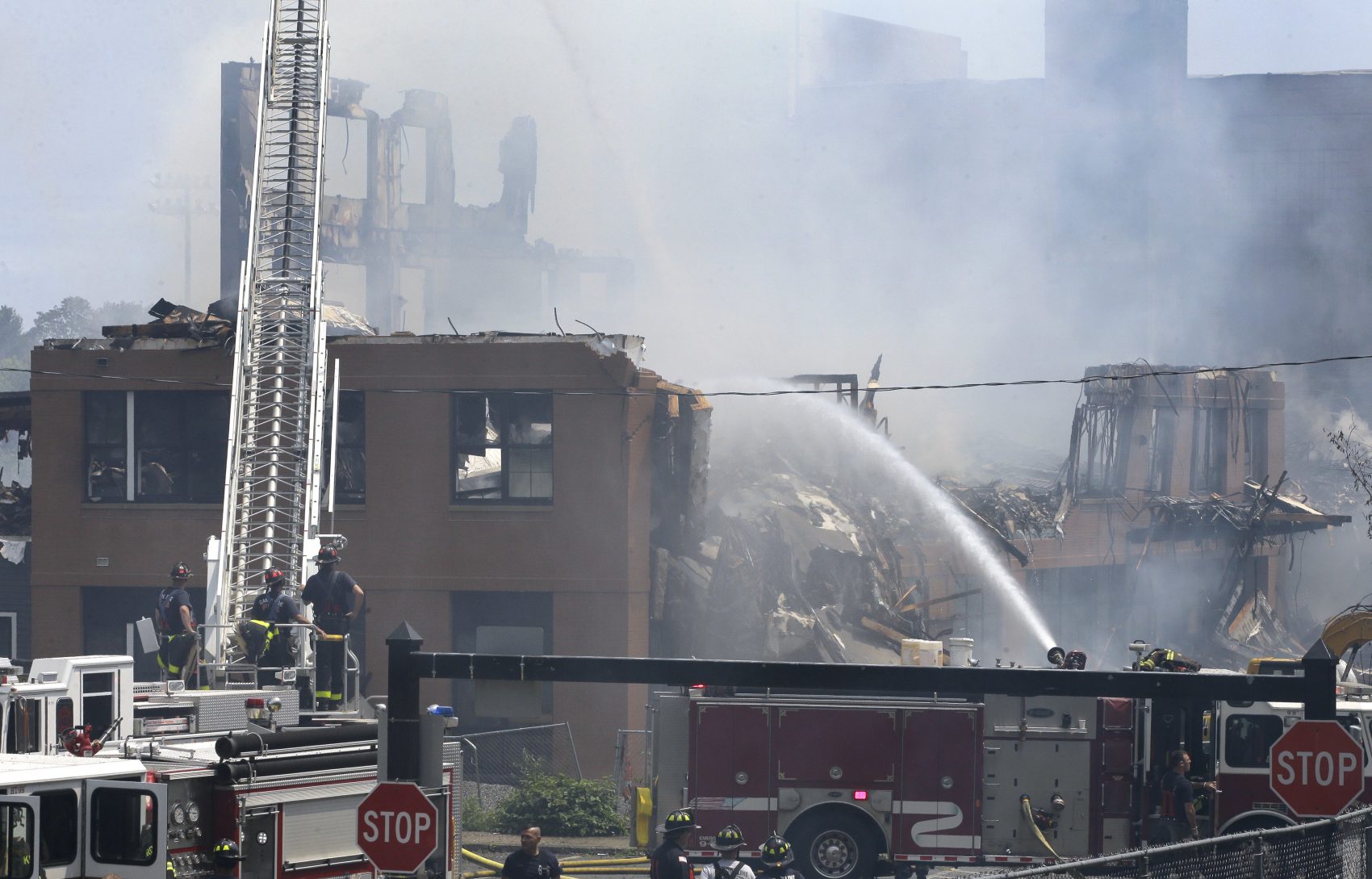 Fire Destroys 264-Unit Apartment Complex Under Construction In Waltham ...