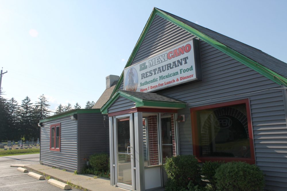 Activists say El Mexicano's Hudson Falls location had to close because some employees were arrested, and others were too scared to come to work. (Zach Hirsch/North Country Public Radio)