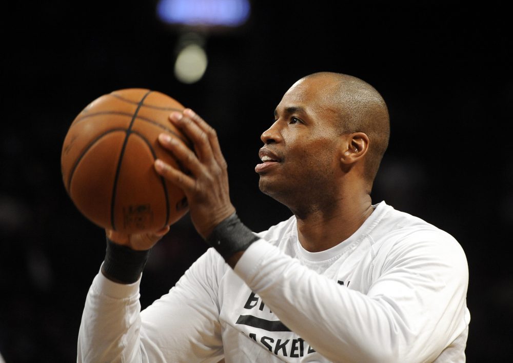 In 2013, Jason Collins became the first openly gay male athlete to play in one of the U.S.'s four major pro sports leagues. (Kathy Kmonicek/AP)