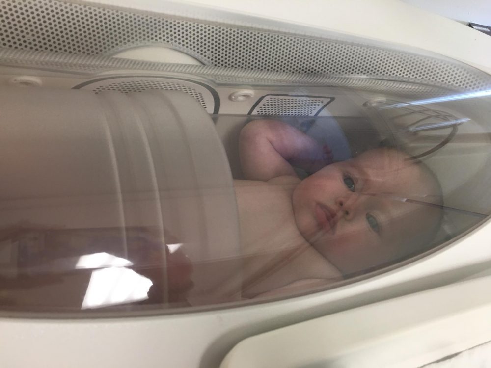 Four-month-old Ruby Gonzalez is part of a study at University Hospital looking for ways to reduce the risk of diabetes early in life. (Wendy Rigby/Texas Public Radio)