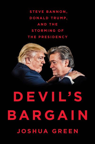 The cover of Joshua Green's &quot;Devil's Bargain.&quot; (Courtesy Penguin Press)