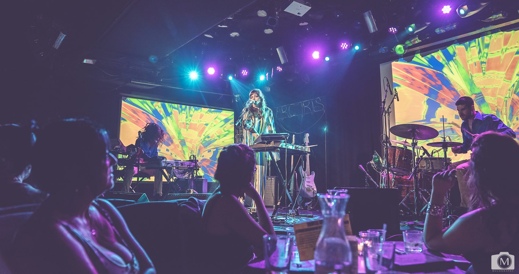 Providence-based group Arc Iris performs at (Le) Poisson Rouge in New York City. (Courtesy)