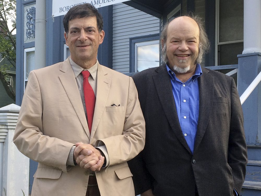 Dr. Stewart Levenson, left, and Dr. Ed Kois are among 11 hospital staffers whose complaints about substandard conditions and care at New Hampshire's only VA hospital have led to an investigation. (Holly Ramer/AP)
