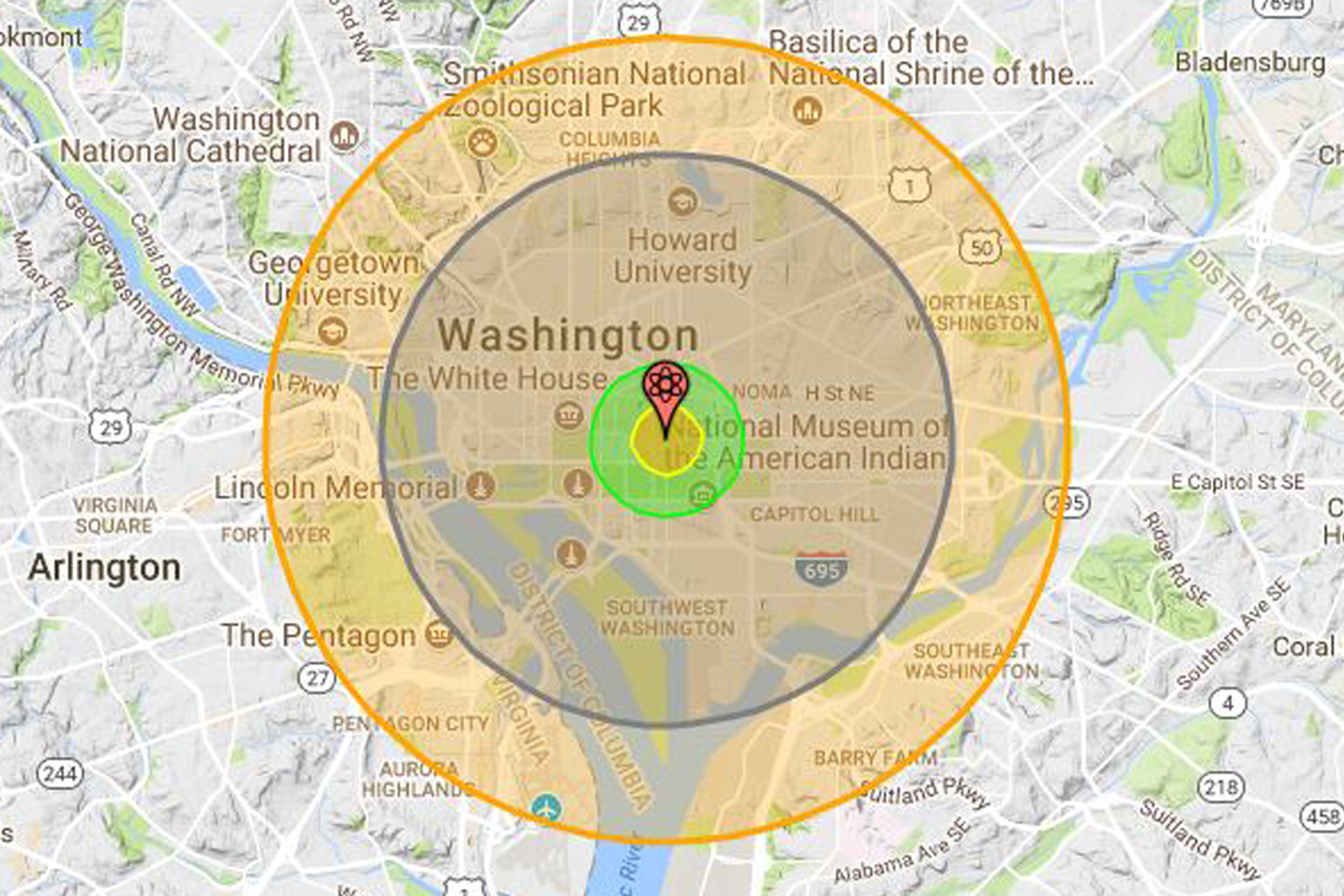 What Would Happen If A Nuke Hit Dc - Printable Templates Protal