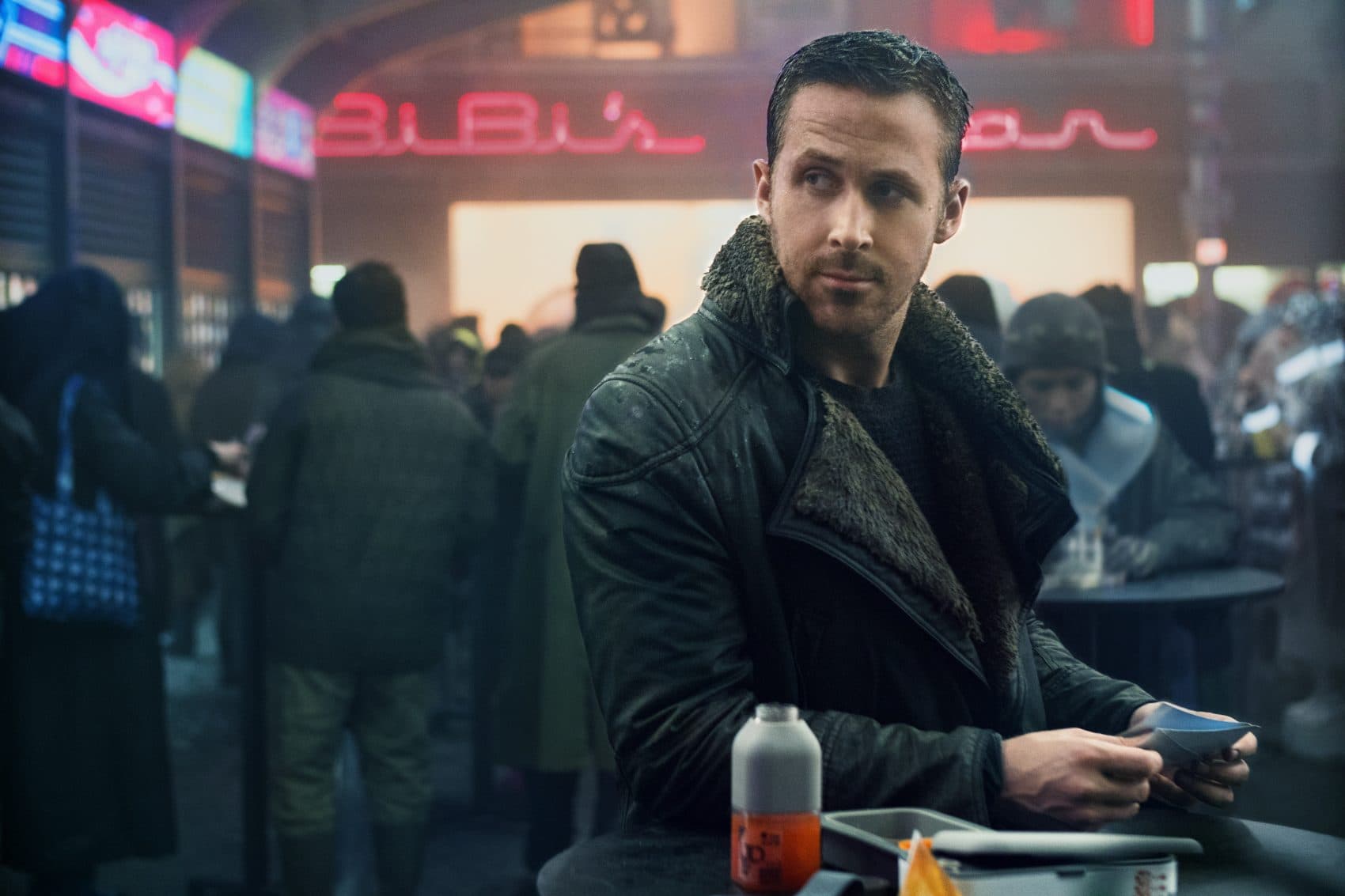 Ryan Gosling as K in "Blade Runner 2049." (Courtesy Stephen Vaughan/Alcon Entertainment)