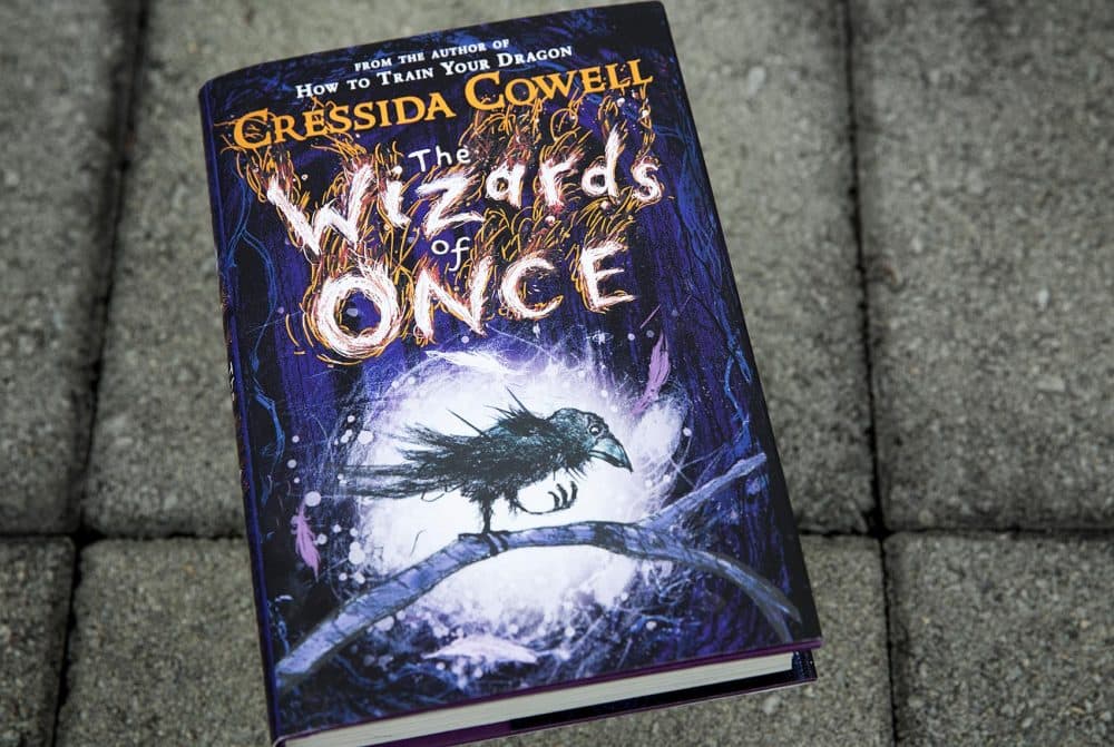 "The Wizards of Once," by Cressida Cowell. (Robin Lubbock/WBUR)