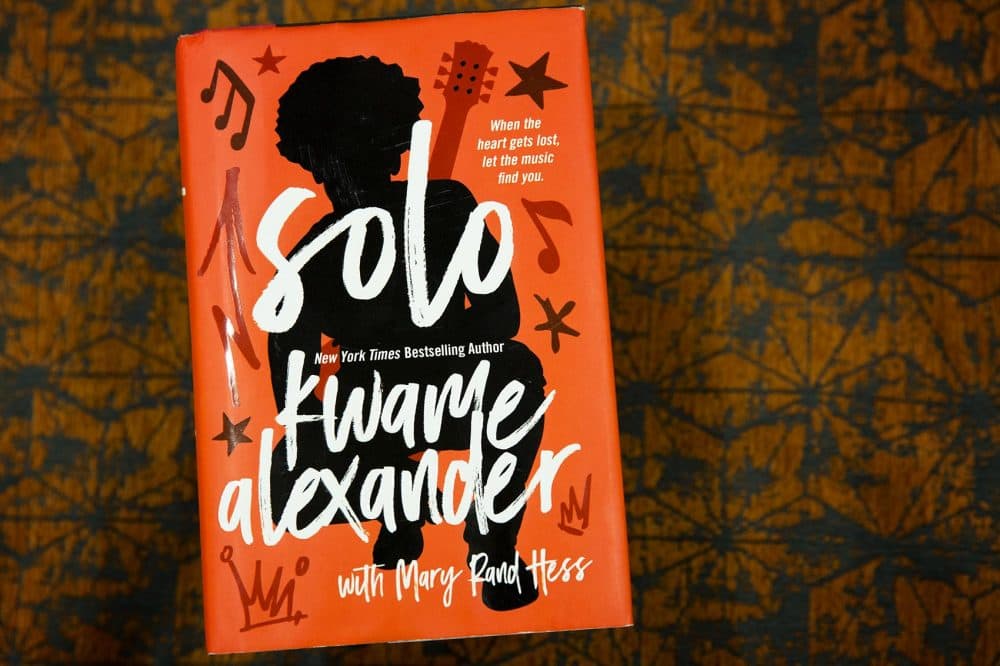 "Solo," by Kwame Alexander. (Robin Lubbock/WBUR)