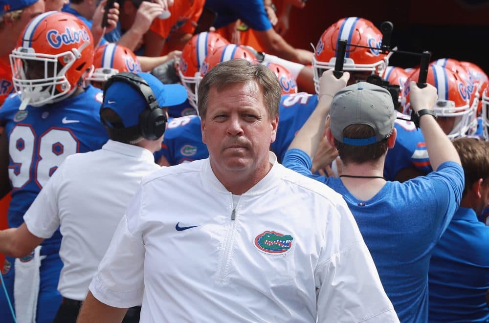 Florida coach Jim McElwain says he, his family and his players have received death threats. (Scott Halleran/Getty Images)
