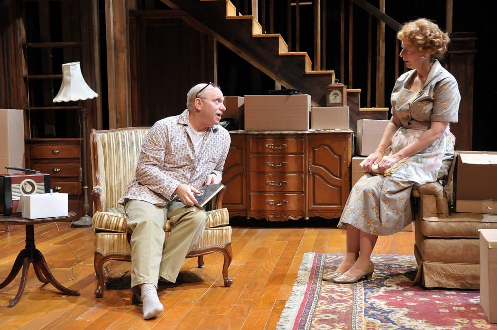 Thomas Derrah (left) with Paula Plum in &quot;Clybourne Park&quot; at SpeakEasy Stage Company. (Courtesy Craig Bailey/Perspective Photo/SpeakEasy Stage Company)