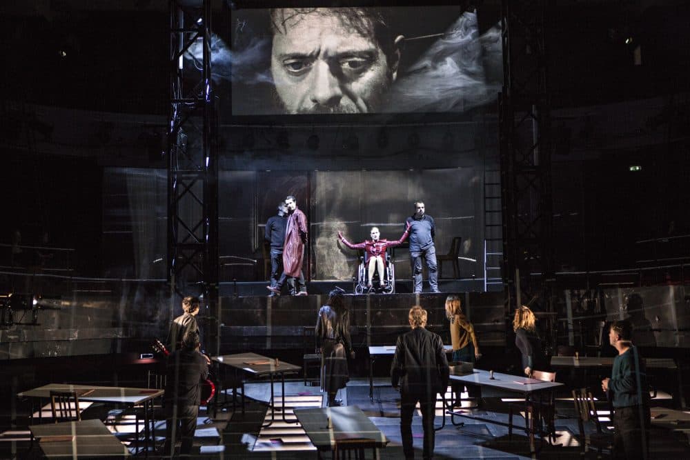Théâtre de la Ville's "The State Of Siege." (Courtesy Jean Louis Fernandez)