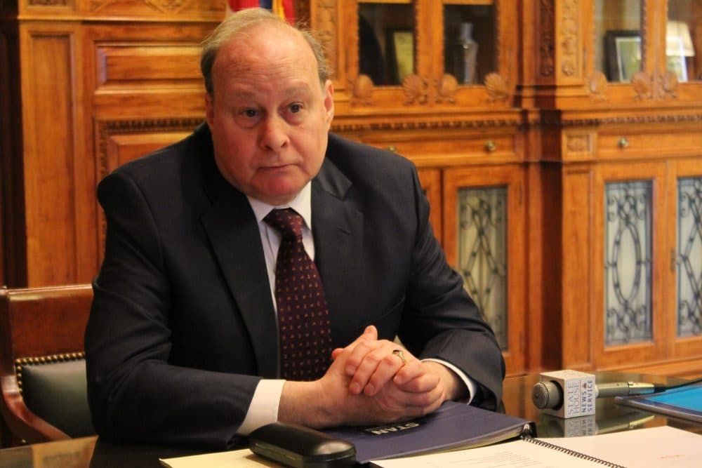 Senate President Stanley Rosenberg said he "quietly" initiated a review of the branch's sexual harassment policies. "This was not something you put in the newspaper. It was my job, I'm manager in chief," he said. (Sam Doran/SHNS)
