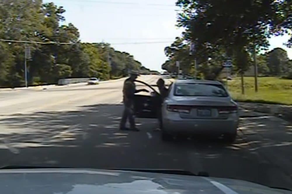 Sandra Bland was pulled over for a minor traffic infraction, dragged out of her car and later died in jail. (Texas Department of Public Safety via AP)