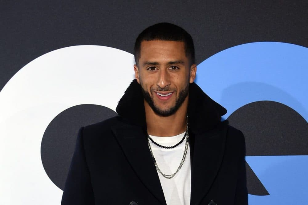 Colin Kaepernick was named GQ's Citizen of the Year. But NFL teams still aren't picking him up. (Jamie McCarthy/Getty Images for GQ)