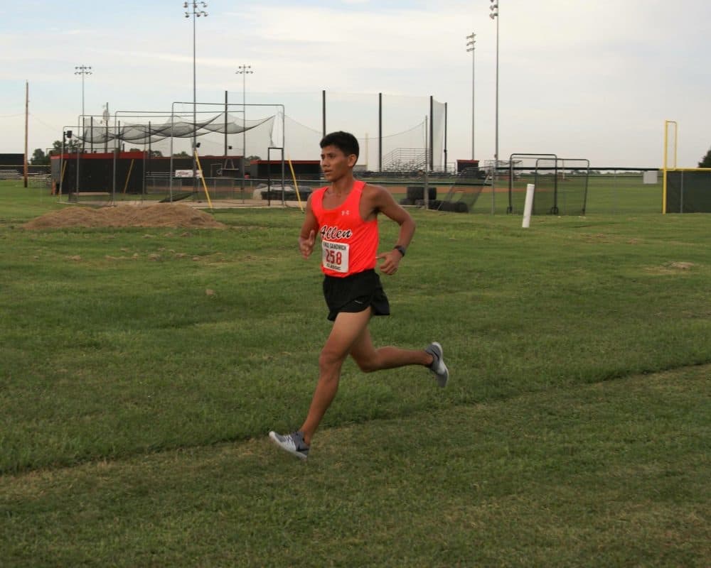 "He was running for himself. He was running for his mom. He was running, basically, for all the challenges that he had faced that year," Joanna Suarez tells Bill Littlefield. (Courtesy Jose Reza)