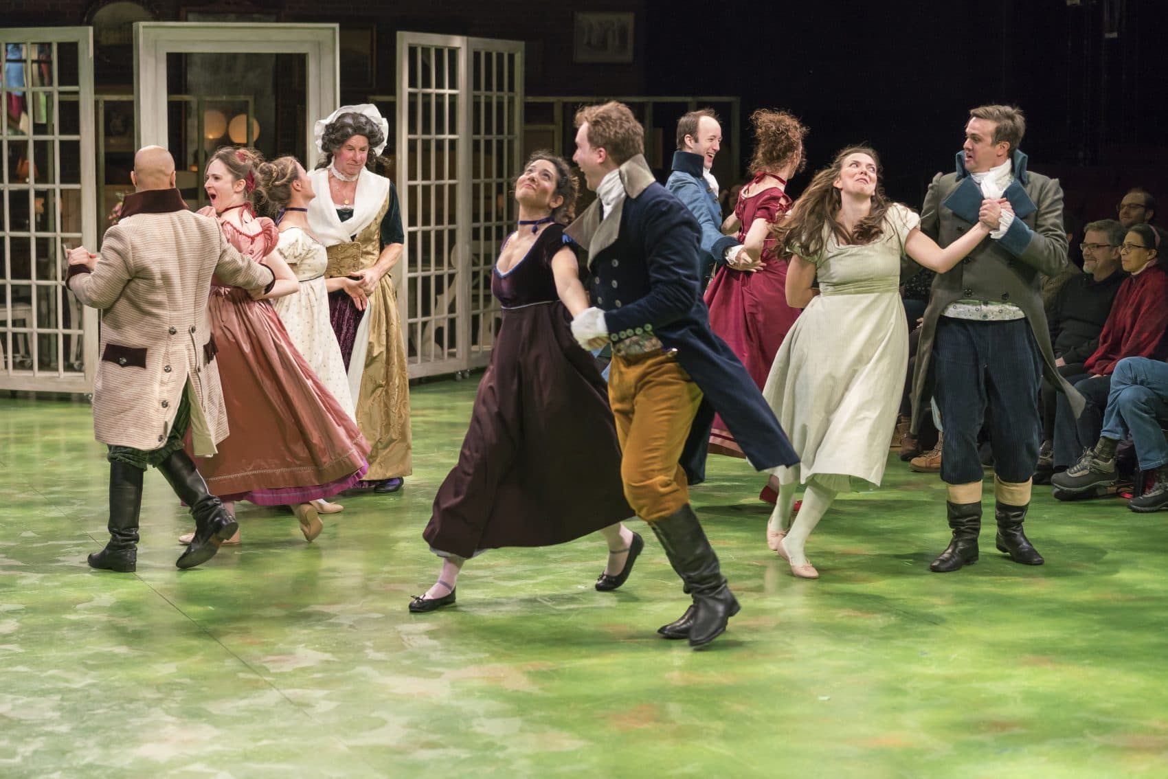 The cast of Bedlam's "Sense & Sensibility." (Courtesy Ashley Garrett)
