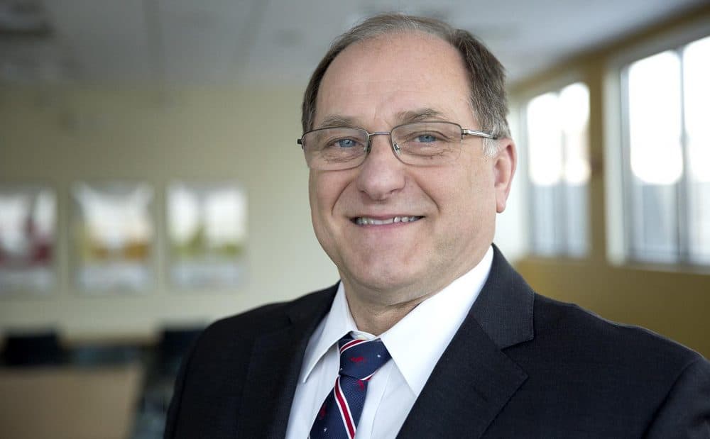 Representative Michael Capuano at WBUR. (Robin Lubbock/WBUR)