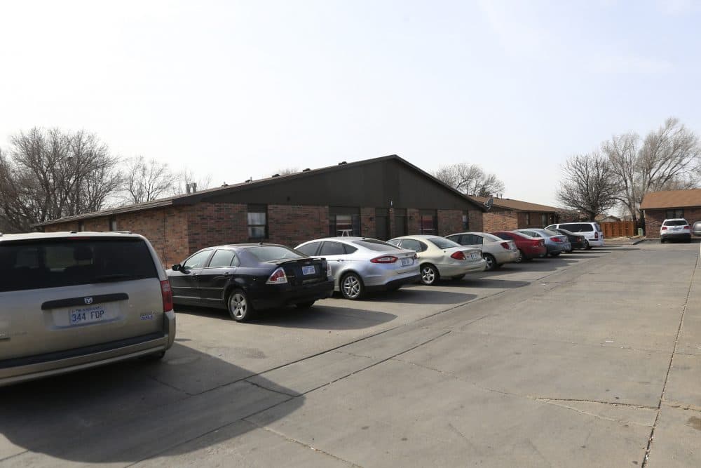 This Friday, Feb, 3, 2017 photograph shows the apartment complex targeted in Garden City, Kan. Prosecutors allege a plot to detonate truck bombs the day after the election at an apartment complex where 120 Somali immigrants live in western Kansas. (Orlin Wagner/AP)