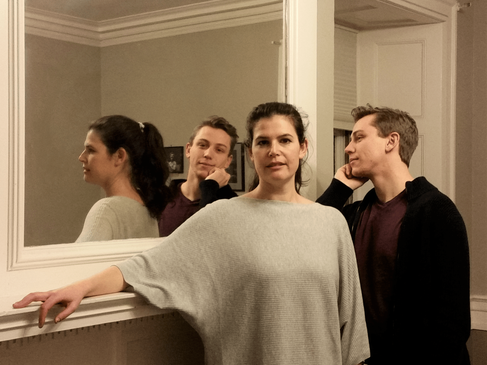 Rebecca Krouner and Scott Ballantine, cast members "As One." (Courtesy
Megan Bisceglia)