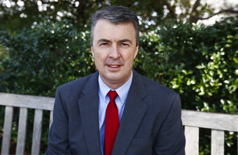In this photo taken Feb. 9, 2017, Alabama Attorney General Steve Marshall sits for a portrait in Montgomery, Ala. (Brynn Anderson/AP)
