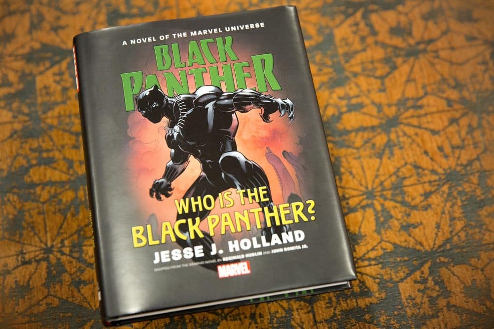 "Who is the Black Panther?" by Jesse J. Holland. (Robin Lubbock/WBUR)