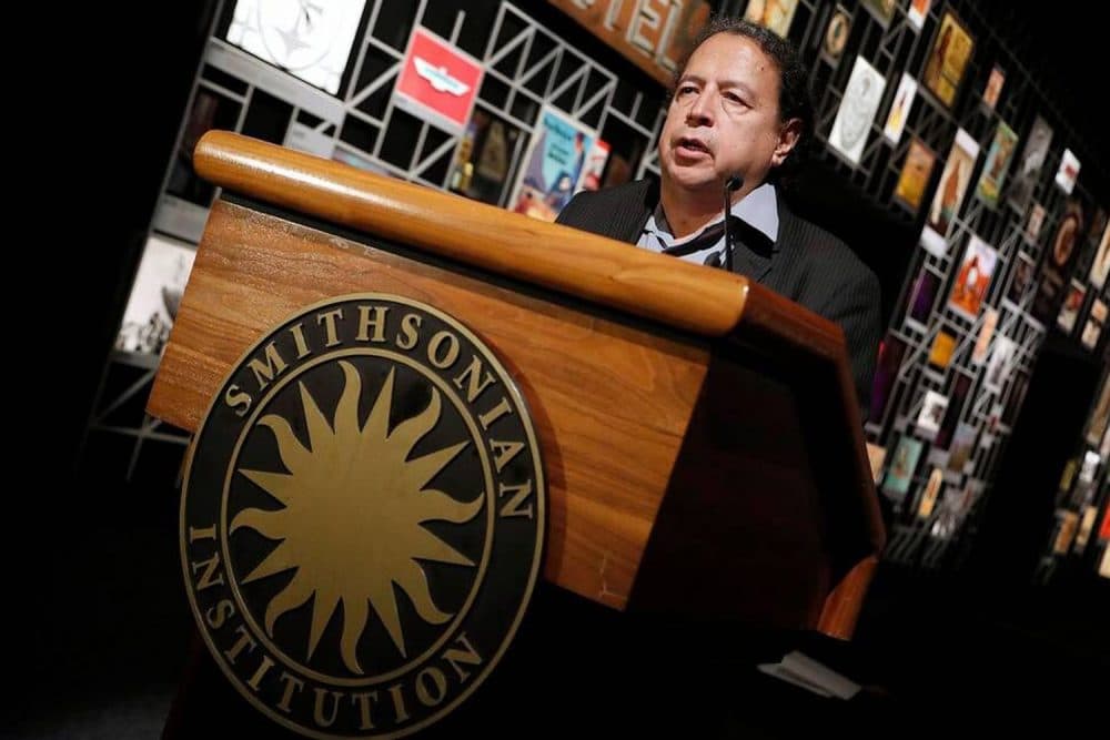 Paul Chaat Smith, a co-curator of "The Americans" at the Smithsonian National Museum of the American Indian.