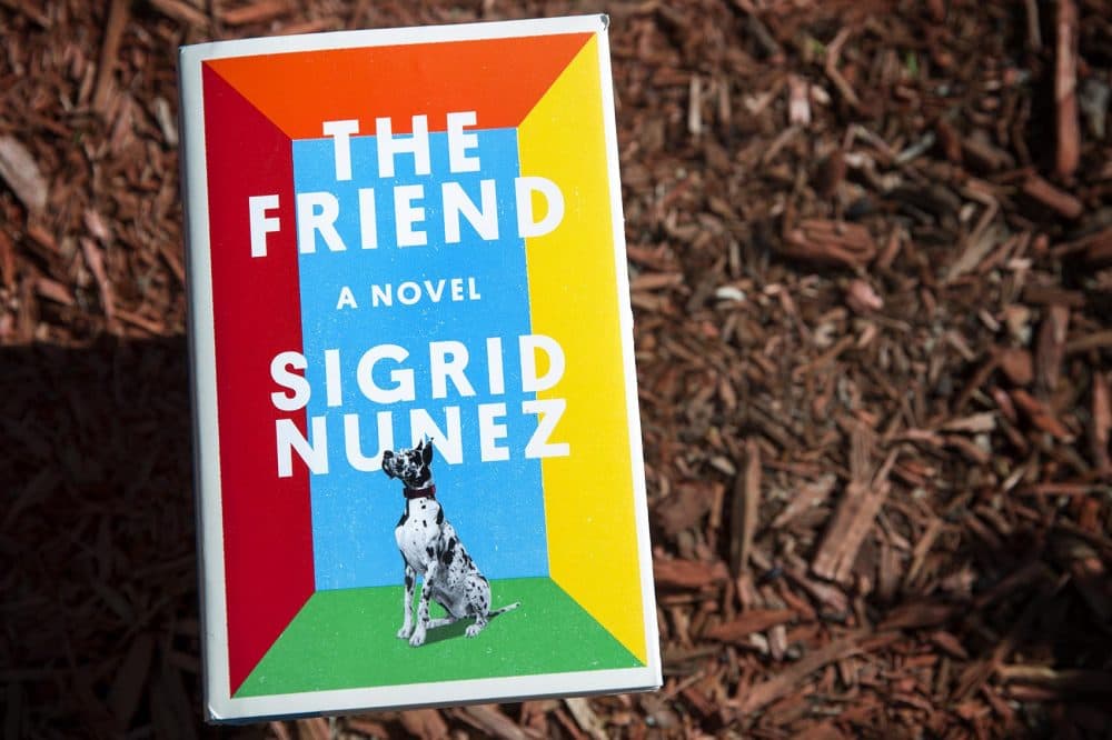 &quot;The Friend,&quot; by Sigrid Nuñez. (Robin Lubbock/WBUR)