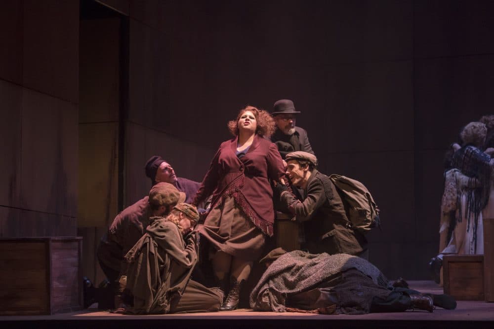 Michelle Trainor as Mrs. Peachum in the BLO's production of Weill and Brecht's "The Threepenny Opera." (Courtesy Liza Voll Photography)