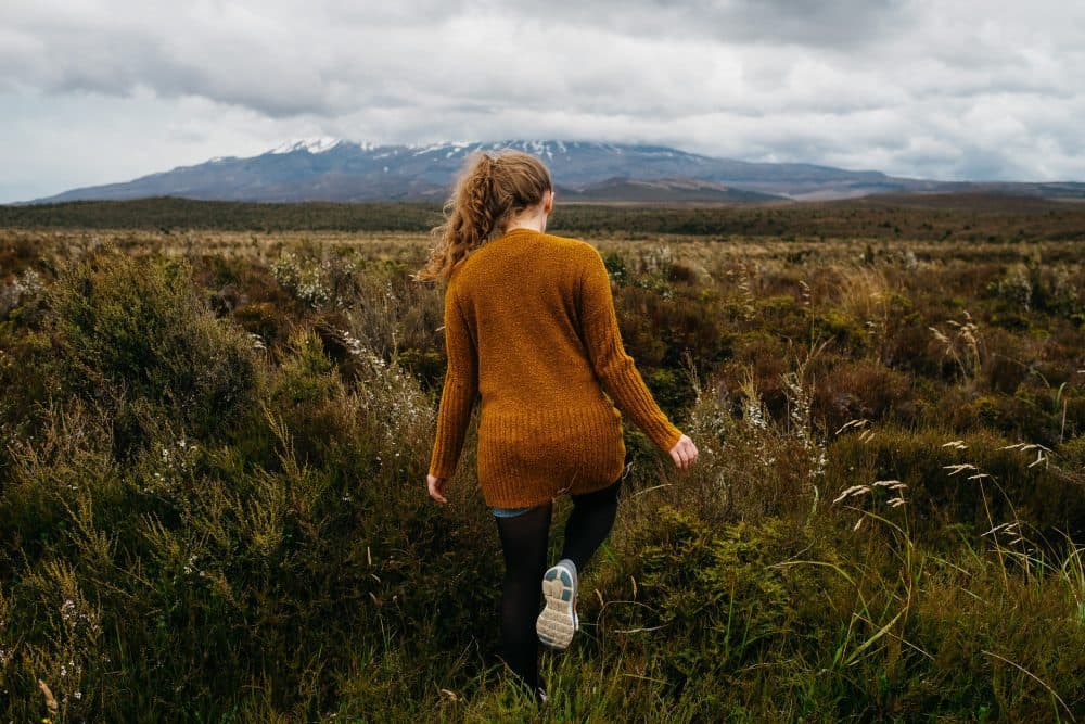 Two memorable hikes, decades apart, become bookends for a life well-lived. Pictured: Tongariro National Park, New Zealand. (Pablo Heimplatz/Unsplash)