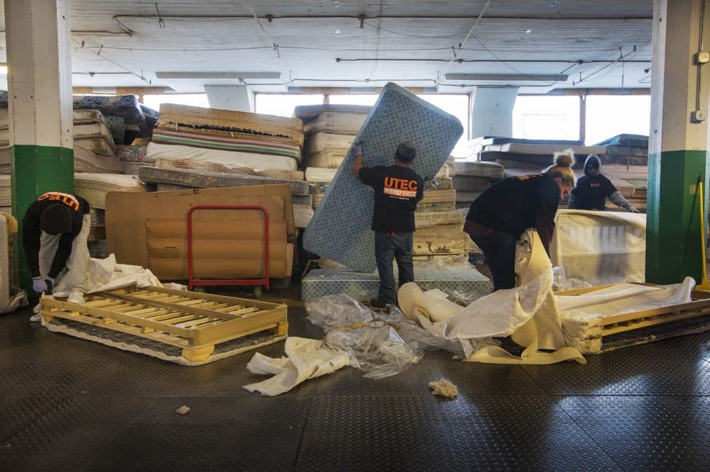 store mattress in storage unit