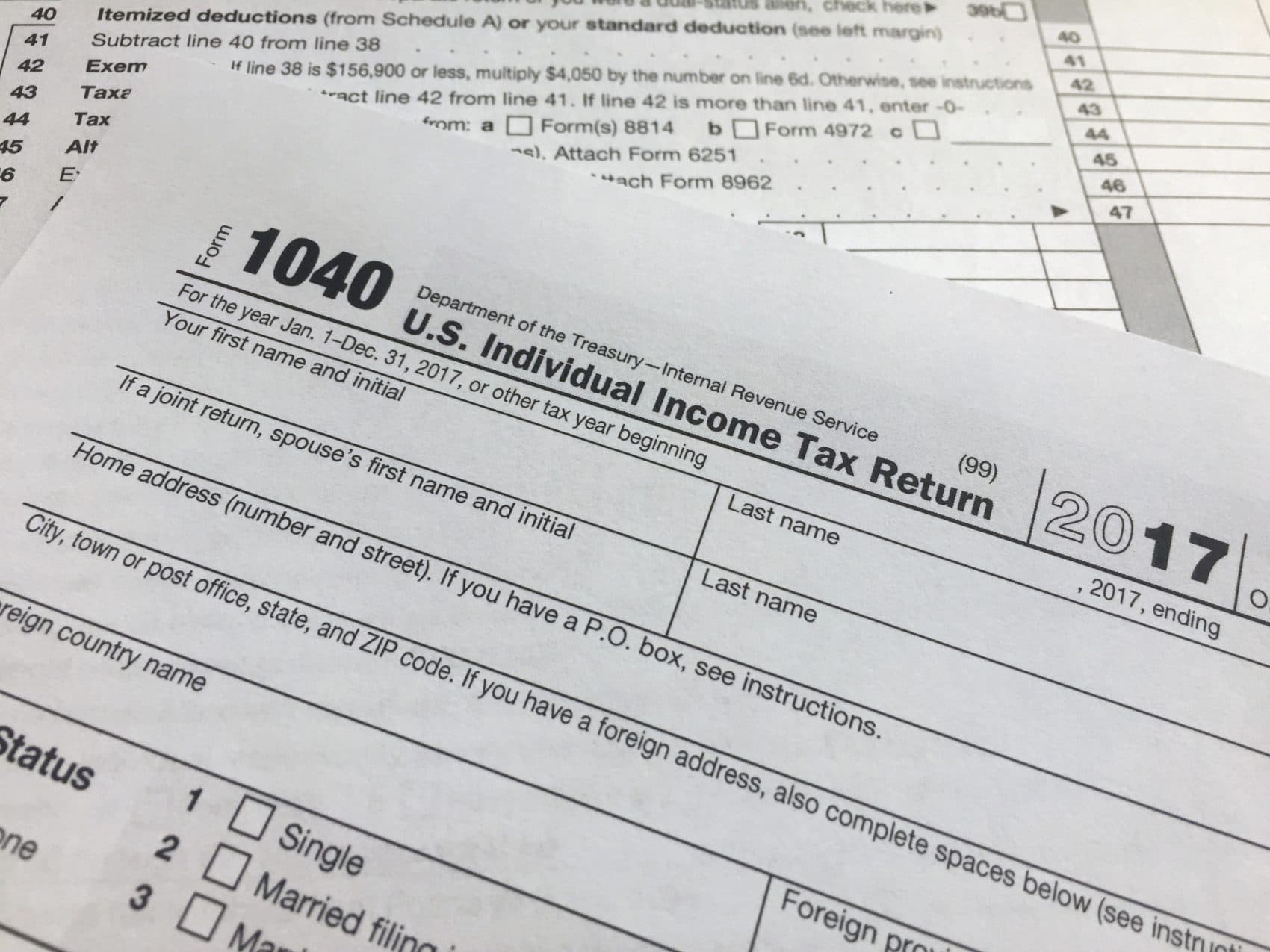 Irs 1040 Schedule 1 2022 Tax Season Is Right Around The Corner: Here's How You Can Get A Head Start  Before 2022 | Here & Now