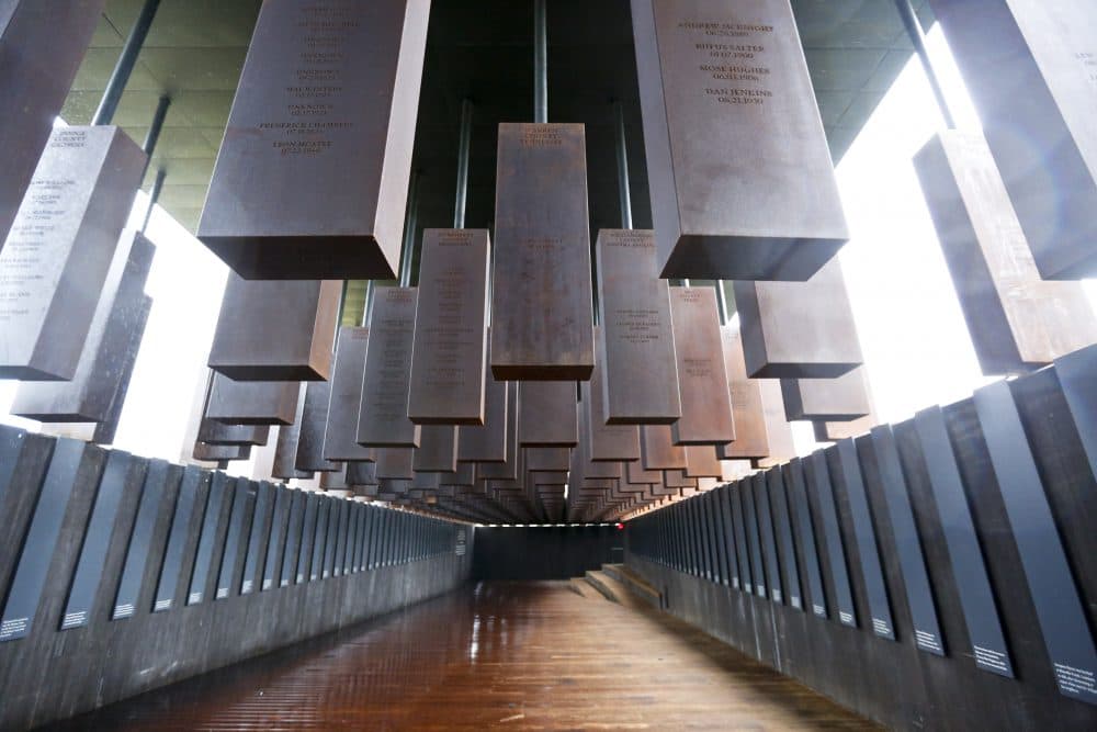 The National Memorial for Peace and Justice in Montgomery, Ala. (Brynn Anderson/AP)