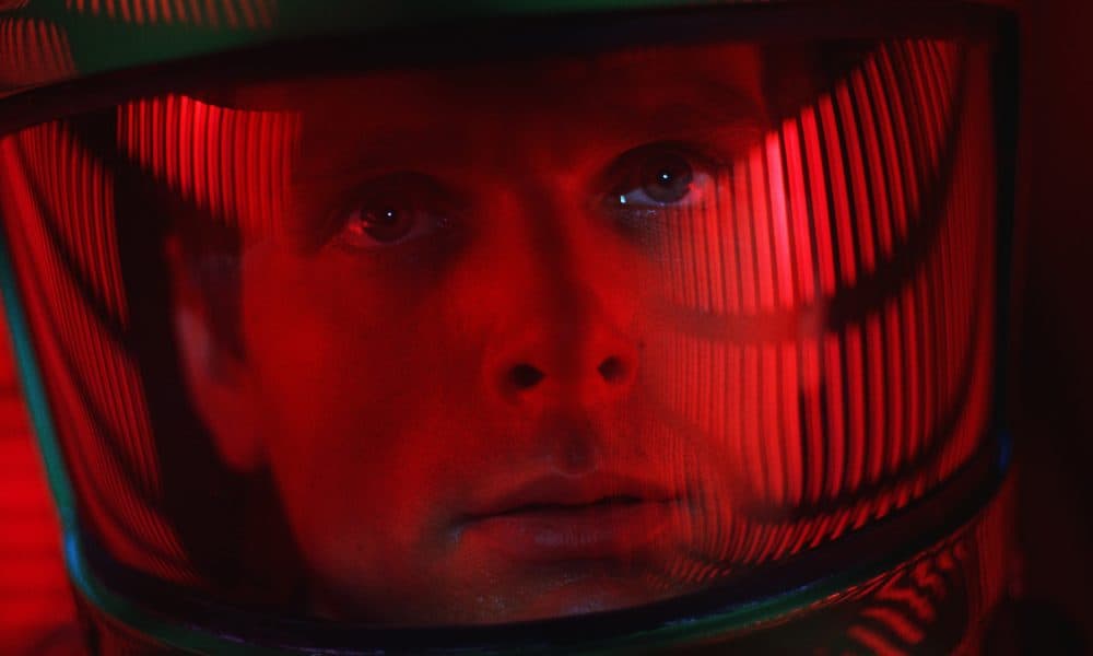 This image released by Warner Bros. Pictures shows Keir Dullea in a scene from the 1968 film, "2001: A Space Odyssey." (Warner Bros. via AP)