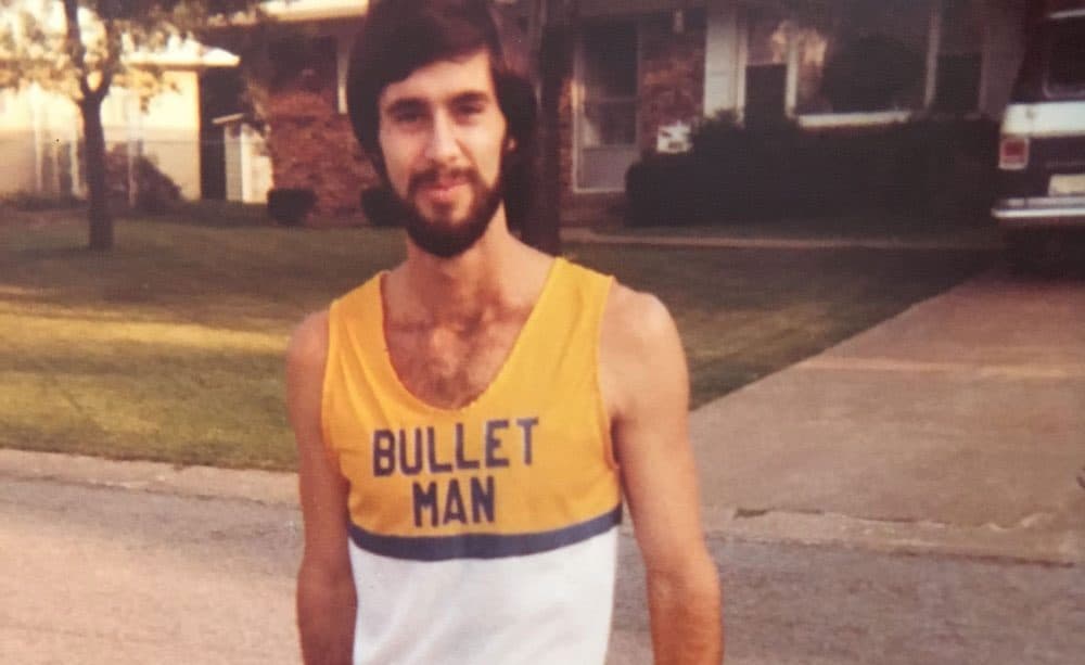 Dennis Rainer was shot in the head while running a marathon in Michigan. He kept running, finishing the race in just over three hours. (Courtesy of Dennis Rainear)